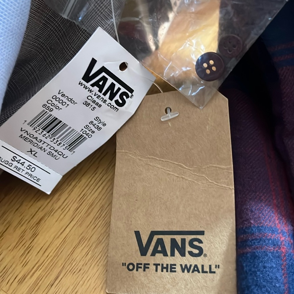 VANS BUTTONDOWN FLANNEL